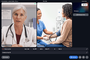 Multi Way Video Conferencing Coordinates Care in Real Time
