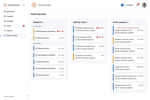 Virtual Waiting Rooms